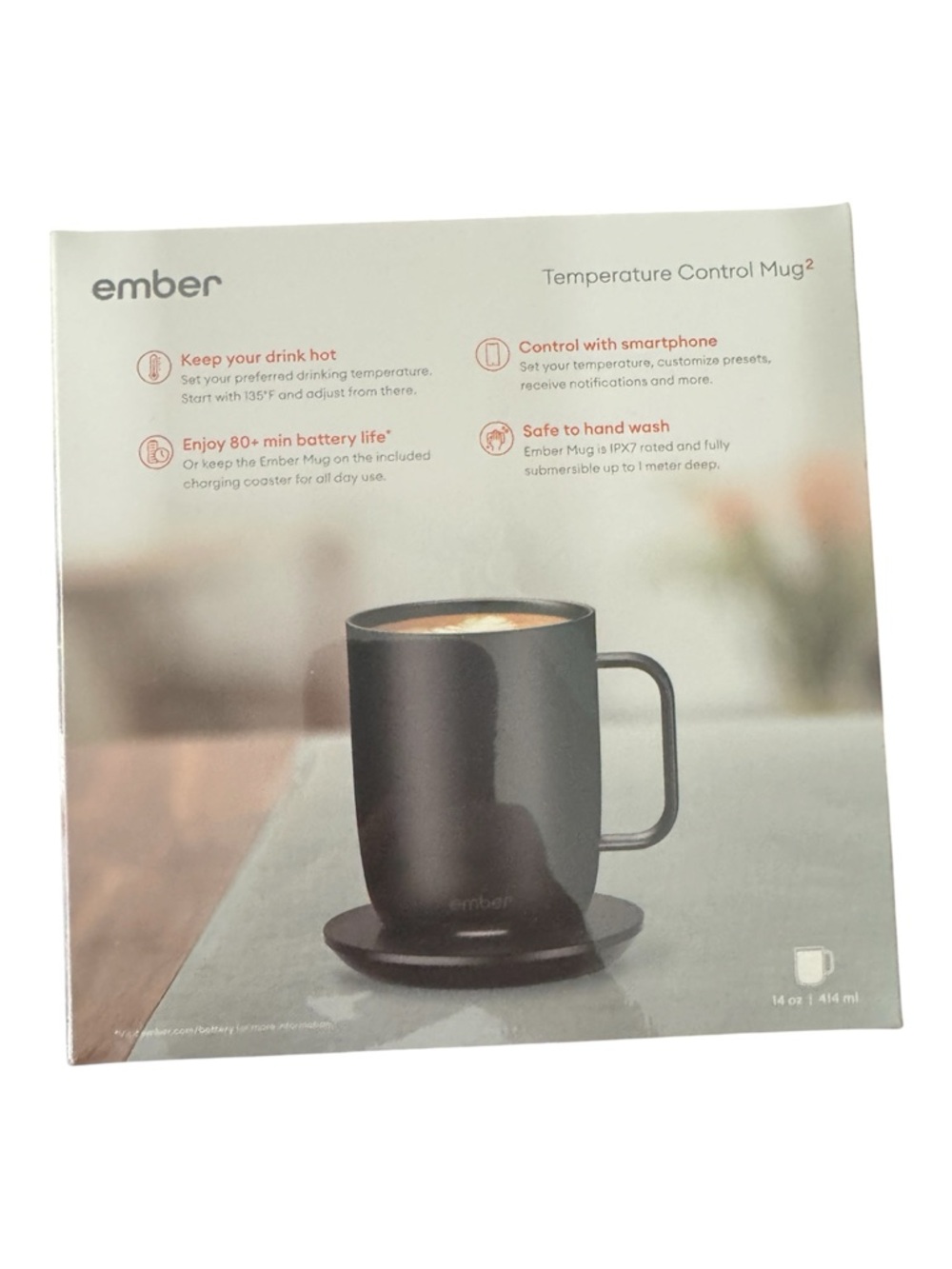 Ember Black Temperature Control Mug - Picture 4 of 4